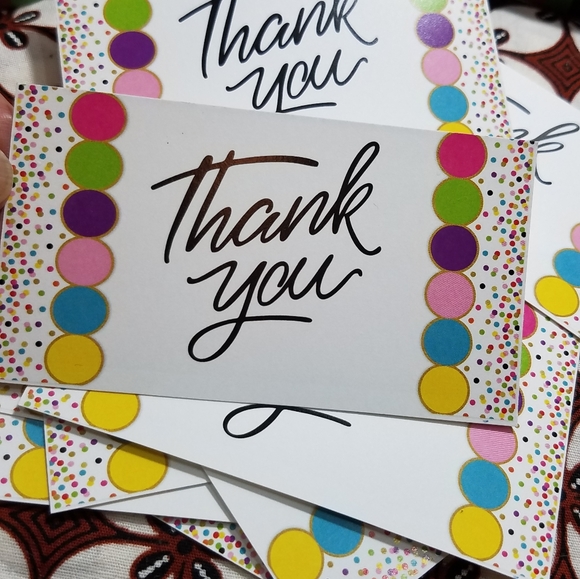 Thank you note cards - Picture 2 of 4